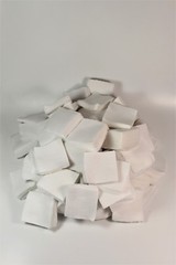 .35-.45 CALIBER/410 GA/8-9MM DRY 2″ SQUARE COTTON PATCHES QTY. 1,000 / EMSS2043T
