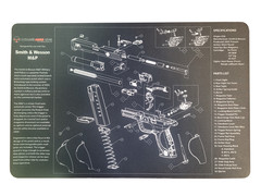 Ultimate Arms Gear Firearm Work/Cleaning Mat Compatible with S&W M&P Pistols