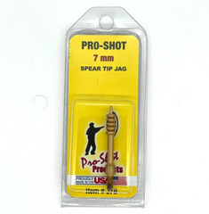 Pro-Shot Benchrest Brush & Spear Tip Jag Set For 7mm Rifle