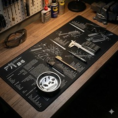Gun Rifle Cleaning Kit with Large Cleaning Mat Set– .223 / 5.56 Maintenance