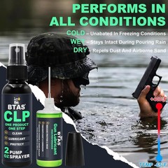 Gun Cleaner and Lubricant CLP Gun Oil Cleaning Kit Universal Spray Solvent