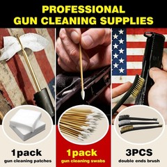 Gun Cleaning Kit .22,.357,.38,.45 9mm Cleaning kit W/ 30ml Gun Cleaning Oil