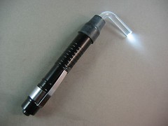 BORE LIGHT NEW BLACK SUPER BRIGHT LED GUNSMITH BORE LIGHT ! HUNTING GUN CLEANING