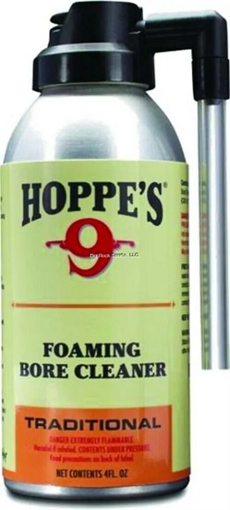 Hoppes Foaming Bore Cleaner Removes Copper / Powder Residue 3 oz – 907