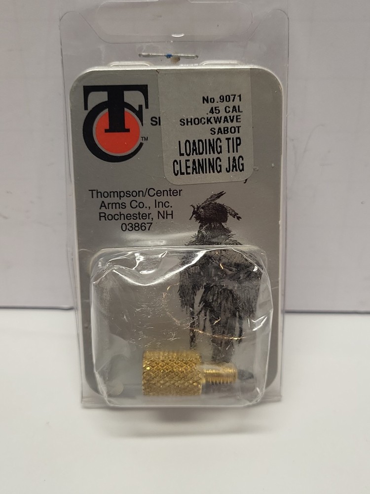 Thompson Center T/C Shockwave Sabot Loading Tip Cleaning Jag .45 Cal 9071