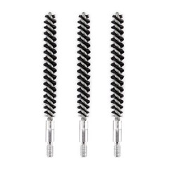 3Pack Nylon Bristle Bore Brush .22 cal 8×32 Thread for Gun Cleaning Rod