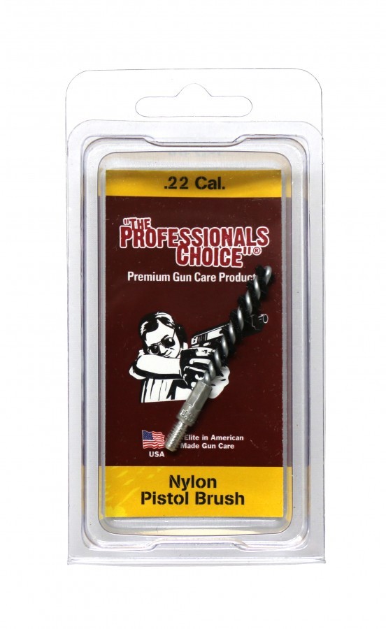 The Professionals Choice Nylon Pistol Brush .22 Cal TPC-NPB-149