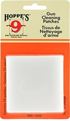 NEW! Hoppe’s No. 9 Gun Cleaning Patch, 16-Guage/12-Guage (25 Pack) 1205