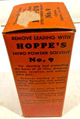 HOPPE’S TRADE NITRO POWER SOLVENT NO. 9 IN BOX TRUE VINTAGE