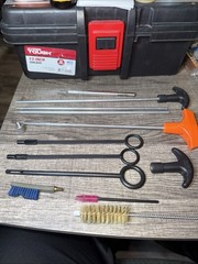 Gun Cleaning Brushes Mops Lube Cleaner .22 .30 .357 .45 .38 .243 .270 Shotgun