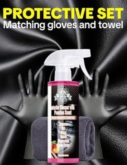 Car Interior Cleaner Spray, Multipurpose Leather Seat Cleaner Upholstery Peach