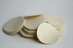 50-59 CAL 1 5/16″ ROUND .005″ THICK OILED SHOOTING PATCHES/ QTY. 1000/ EMSS5052T