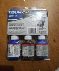 Perma Blue Tru-oil Stock Finish Kit Birchwood Casey Deluxe
