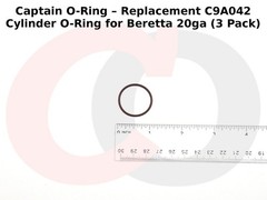 Replacement C9A042 Cylinder O-Ring for Beretta 20ga (3 Pack)