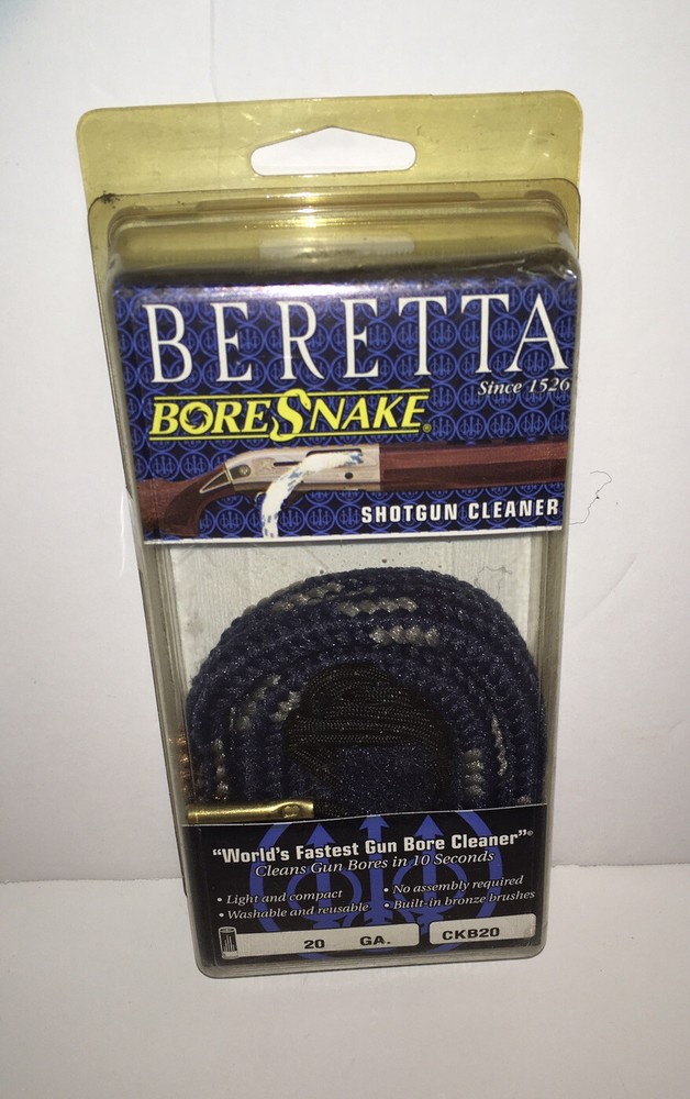 BERETTA #CKB20 BORESNAKE CLEANER 20 Gauge SHOTGUN Firearms NOS