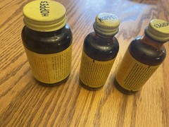 Lot 3 Bottles Hoppe’s Brunswick Co. No. 9 Powder Solvent Gun Cleaning Supplies