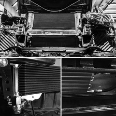 5/16″ Transmission Oil Cooler Kit Tube and Fin Cooler Kit Universal 405 4 Pass