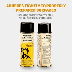 Matte Black Epoxy Firearms Finish – 12oz Quick-Drying Spray for Pistol & Rifle