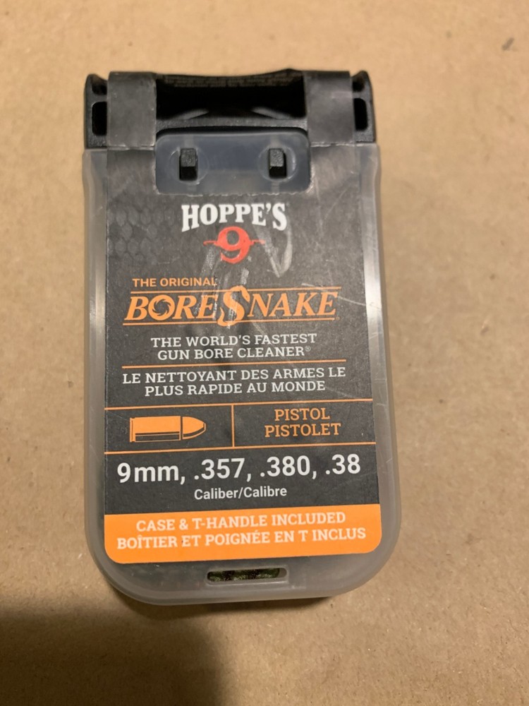 Hoppe’s Bore Snake 9mm 38 357