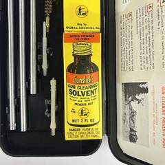 Outers Vintage Rifle Cleaning Kit .30 Caliber With All Contents & Packaging Used