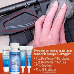 Blue Wonder Gun Blue Kit, Touch Up Scratches, Holster Wear&Other Surface Blemish
