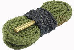 gun bore cleaning snakes 5 pack with 22 cal 30 cal 44 /45 cal, 9mm, 12 gauge