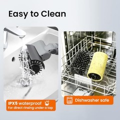 Electric Grill Brush, Cordless Grill Cleaning Kit for Outdoor | 3-Angle