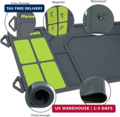 Raiseek Rifle Shotgun Cleaning Mat, Premium Large Magnetic Pad With Organizer Pa