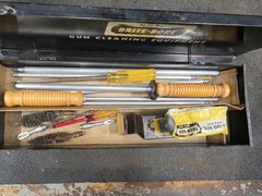 Vintage Mill Run Brite-Bore Gun Cleaning Equipment Set in Original Black…