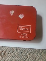 Vintage Sears Shotgun Cleaning Kit 12-16ga