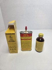 Vintage Outers Gun Slick Cleaning Solvent Gun Oil Bundle