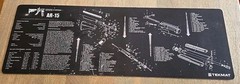 TekMat Clean Mat 12″x35.5″ Neoprene Rubber Black Mat See All Pics And Descriptio