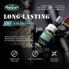 4oz Gun Lubricant – Non-Toxic, Carbon Dissolver with Minty Fresh Scent