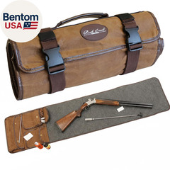 Gun Cleaning Mat for All Guns – Portable, Waxed Canvas, Handle, Weather-Resistan