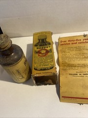 VTG Hoppes No. 9 Gun Bore Nitro Cleaning Solvent ORIGINAL BOX Instruction + Tin