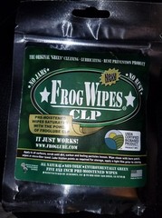 Froglube CLP Frog Wipes 8×8″ Pre-Moistened Resealable 5-Pack
