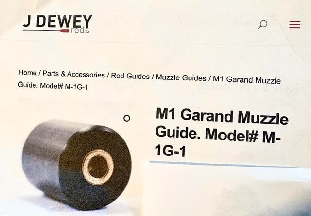 Dewey New and unused Bore Guide for the M1 Garand Rifle