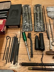 Large Lot Rifle Gun Cleaning Rods Kits