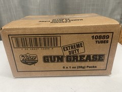6 PK-LUCAS Extreme Duty Gun Grease 1oz Tube Lubricates long term Protection