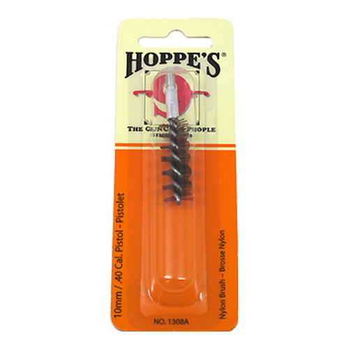 HOPPES GUN CLEANING SWAB TYNEX WIRE BRUSH .40 cal 10mm MAINTENANCE UP KEEP SHOT