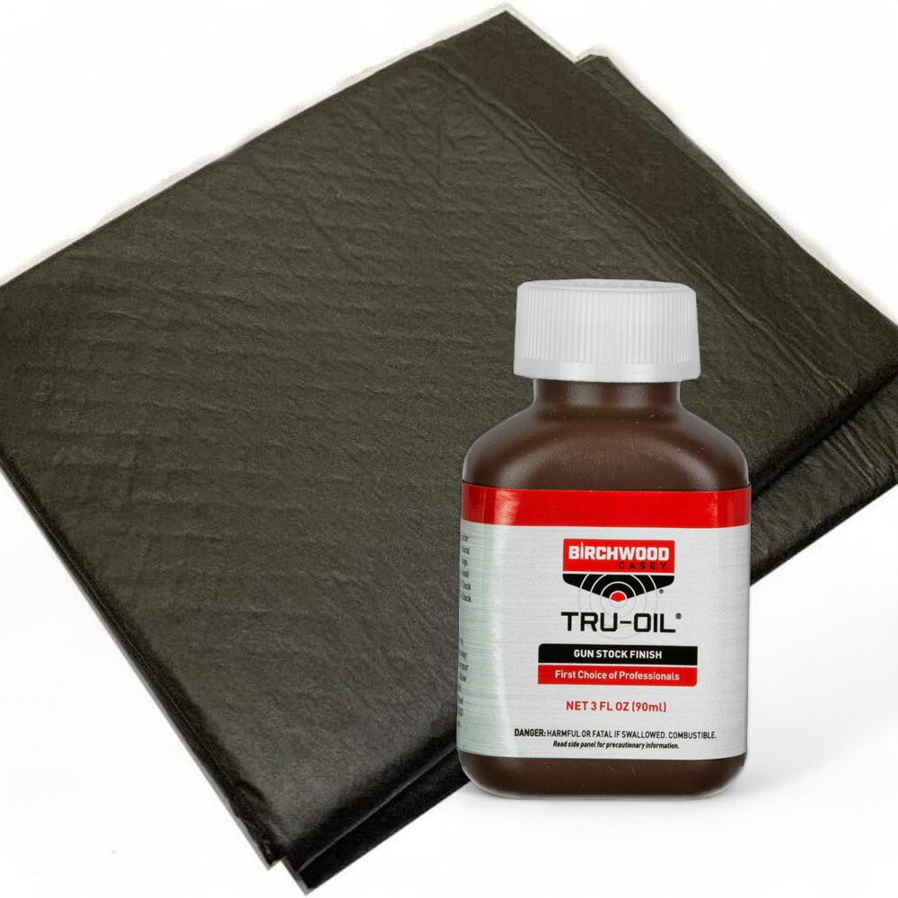 Tru-Oil Wood Gun Stock Finish with Two Disposable Absorbent Pads