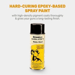 Firearm Finish Epoxy Matte Black