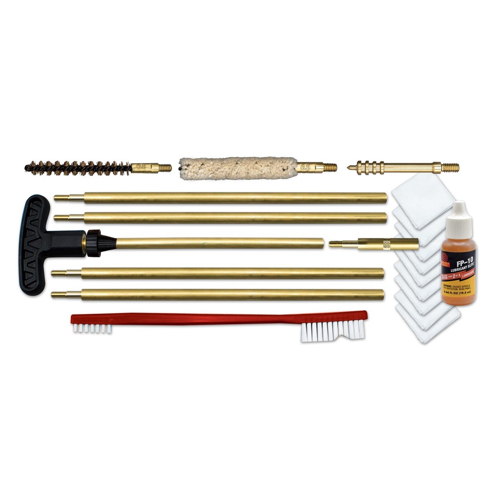 Otis 6.5mm Rifle Cleaning Kit Bore Brush Mop Jag Patch Set FG-SRS-65 USA Pro