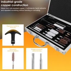 Gun Brush Accessories Gun Barrel Brush Box Set for H unting and Gun Maintenance