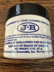 J-B Non-Embedding Bore Cleaning Compound New In Jar Brownells