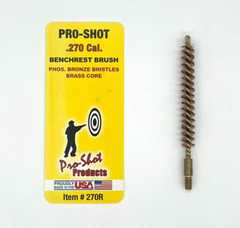 Pro-Shot Benchrest Brush & Spear Tip Jag Set For .270 Cal. Rifle