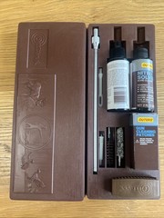 Vintage Outers Pistol Cleaning Kit 44/45 Caliber w/ Hard Storage Case Never Used