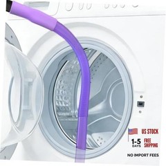 Upgraded Dryer Vent Cleaner Kit: Universal Vacuum Hose Attachment for Purple