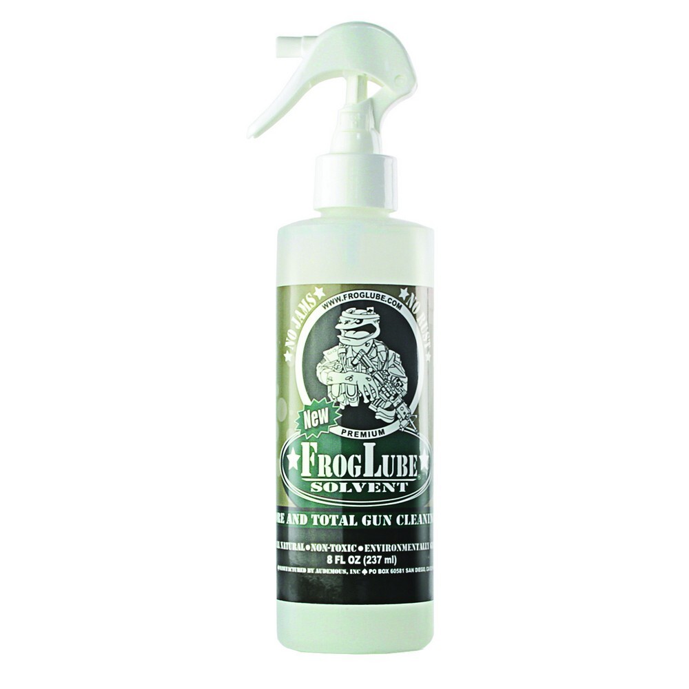 FrogLube Solvent Spray 8 oz. Gun Cleaning Bio-Based Lubricant – 14976