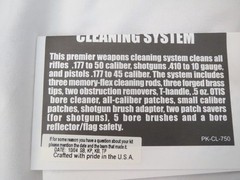 OTIS Tactical Gun Cleaning System 750, Universal .177 cal – 10 Gauge